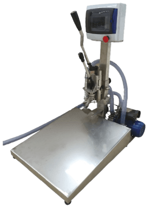 Llenadora bag-in-box semiautomática volumétrica