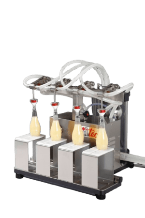 Llenadora semiautomática para miniatura